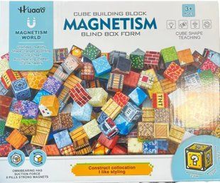 Магнітний конструктор Майнкрафт на 36 кубиків Magnetism World T36 Minecraft (2104618341) 2104618341 фото