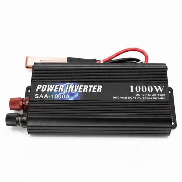 Інвертор Power Inverter SAA-1000A 12В-220В 1000W модифікована синусоїда (2104619011) 2104619011 фото