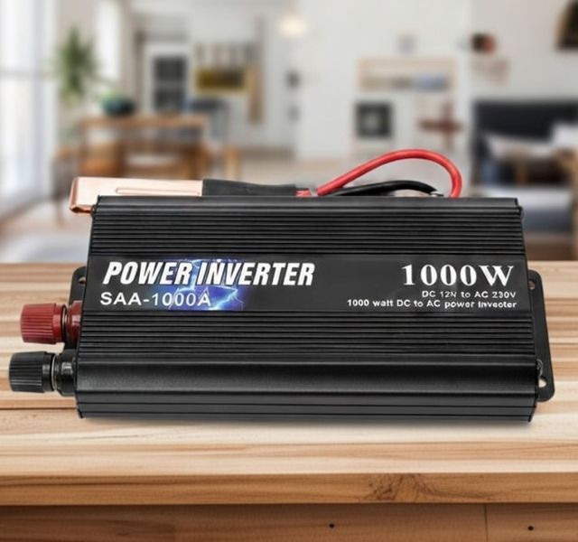 Інвертор Power Inverter SAA-1000A 12В-220В 1000W модифікована синусоїда (2104619011) 2104619011 фото