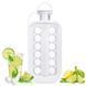 Портативна силіконова форма ICE Cube Tray для льоду пляшка 2в1 на 17 кульок біла (2104618556) 2104618556 фото 11