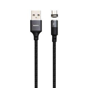 Магнитный USB кабель Remax RC-169th magnetic 3 in 1 black 1756375580 фото
