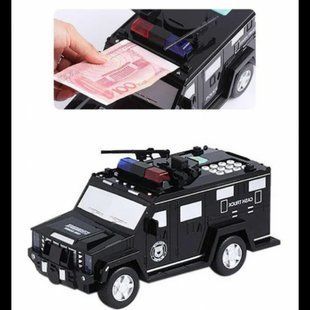Детская машина копилка сейф-копилка CASH TRUCK с кодовым замком и отпечатком пальца 1756374743 фото