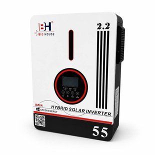 Гібридний сонячний інвертор BH BIG HOUSE SP-2200 1800 Вт 12В MPPT 80А з чистою синусоїдою M1203  фото