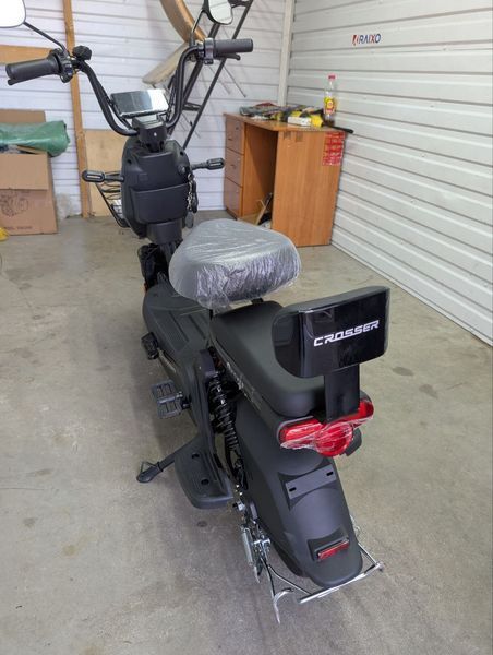 Електроскутер акумуляторний Crosser CR1 500W 60V 20Ah чорний (2104618570) 2104618570 фото