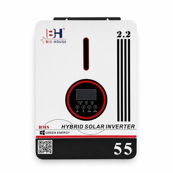 Гібридний сонячний інвертор BH BIG HOUSE SP-2200 1800 Вт 12В MPPT 80А з чистою синусоїдою M1203  фото