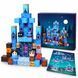 Магнитный конструктор Magnetic Building Cubes ICE CASTLE 100 деталей, магнитные кубики с фигурками M1295 фото 1