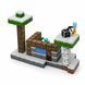 Магнітний конструктор Magnetic Cube Snow Hut 128 BZ96-62B з фігурками M1119 фото 5
