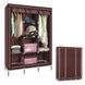 Тканевый складной шкаф для одежды и обуви 175х130х45 см Storage Wardrobe 88130 AN 1756374602 фото 1