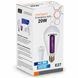 Аварийная аккумуляторная LED-лампа Intelligent Emergency Bulb 20W СОТИ E27, 2 аккумулятора, автоматическое освещение  M1297  фото 7