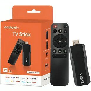 Смарт-тв з пультом Smart TVR3 Stick 4K медіаплеєр Android Global (2104618478) 2104618478 фото