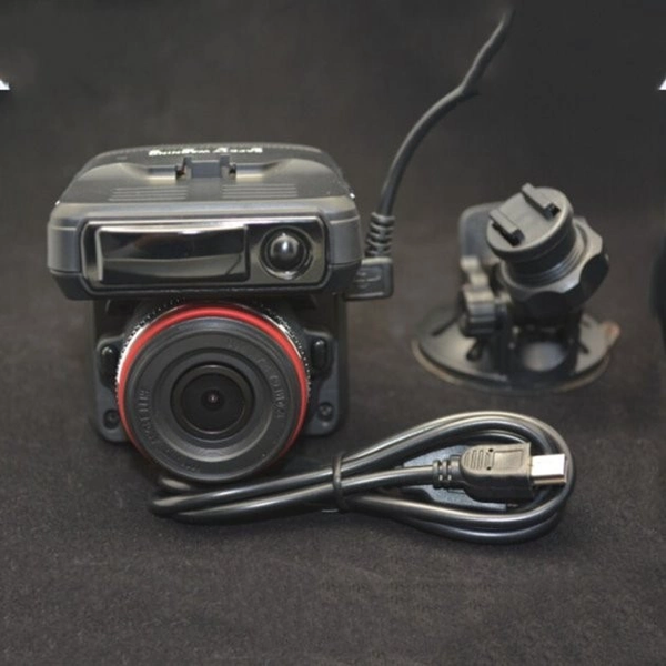 Відеореєстратор з антирадаром GPS X7 2 DVR 2в1 VG3 1080P Чорний (1782142078) 1782142078 фото