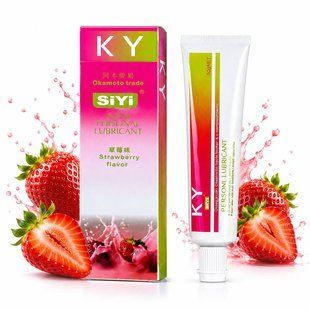 Лубрикант на водній основі SIYI Personal Lubricant Strawberry 50 г полуниця M1168 фото