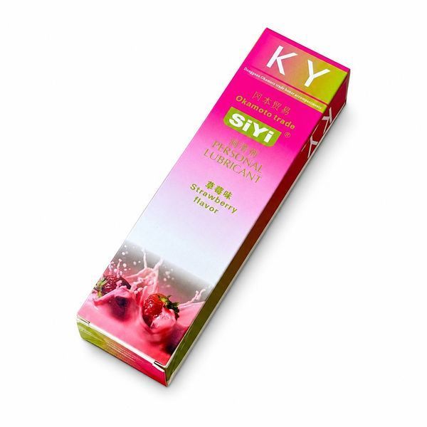 Лубрикант на водній основі SIYI Personal Lubricant Strawberry 50 г полуниця M1168 фото