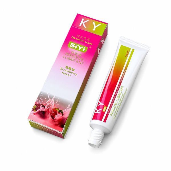 Лубрикант на водній основі SIYI Personal Lubricant Strawberry 50 г полуниця M1168 фото