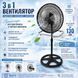 Вентилятор VEN 3в1 підлоговий / настільний / настінний 18" (50 см) M1122 фото 4
