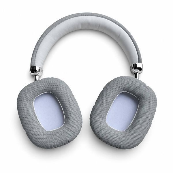 Бездротові повнорозмірні навушники HOCO W35 SILVER Wireless 5.3 з мікрофоном, AUX 3.5 мм, TF-картою та автономністю до 40 годин, сріблясті M1257 фото
