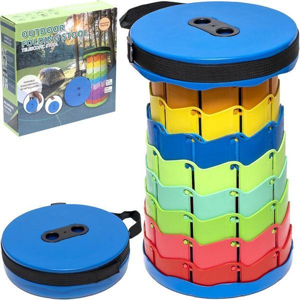 Складаний туристичний стілець Telescopic stool 47 см (2104618575) 2104618575 фото