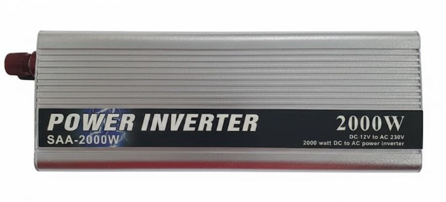 Преобразователь автомобильный инвертор Power Inverter SAA-2000W 12В&ndash;220В 2000W с модифицированной синусоидой 2104618923 фото