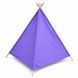 Дитячий вігвам-намет із натуральними дерев'яними опорами 150&times;150&times;182 см колір Бузок M1301  фото 3