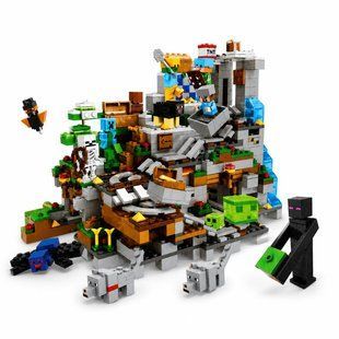 Конструктор Mineworld SJ8806 Minecraft  "Шахта приключений" 6+ 8 минифигурок Модульная сборка M1088 фото