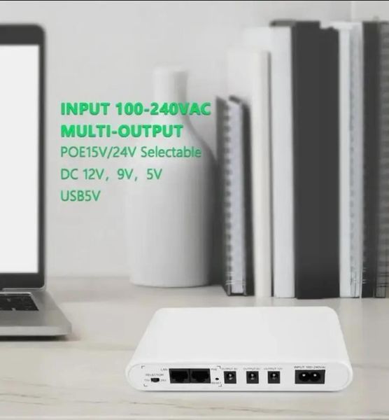 Безперебійник для роутера SKE POE-432p Mini DC UPS 10800 мАг (2104618728) 2104618728 фото