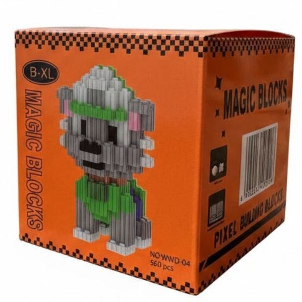 Набір конструкторів для дітей Magic Blocks Щенячий патруль 4 шт 560 деталей (2104619228) 2104619228 фото