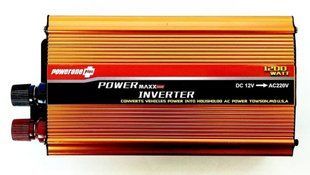 Перетворювач автомобільний інвертор Power Inverter SSB-1200w 12В-220В 1200W з модифікованою синусоїдою 2104618932 фото