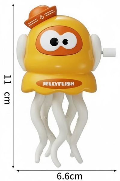Набір іграшок Dancing Octopus Танцюючий Восьминіг 11 см Жовтий 3 шт (2104618772) 2104618772 фото