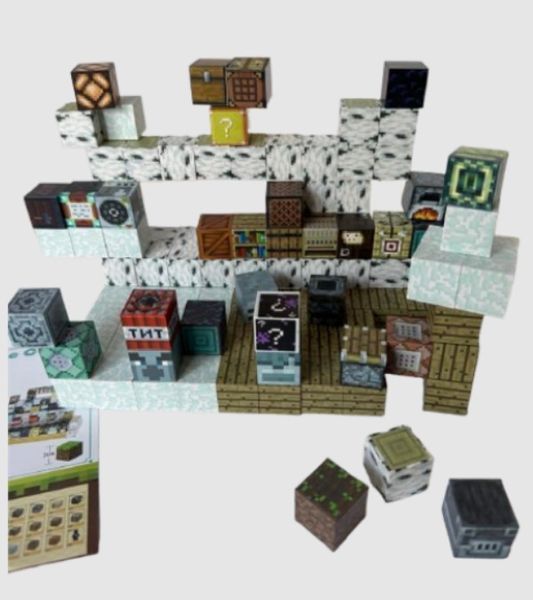 Конструктор Magnetic Cube Інструментальний Цех 128шт (2104618678) 2104618678 фото