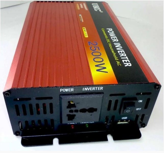 Преобразователь UKC AC/DC AR 2500W 12V инвертор (1756375508) 1756375508 фото