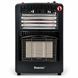 Обігрівач газовий та електричний 2 в 1 Domotec MS-6607, 4200 Вт газ / 1200 Вт електро, інфрачервоний, з редуктором і шлангом, чорний M1334 фото 5