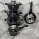 Набор кастрюль Top Kitchen TK020-Black (5 шт в наборе) TK020 фото 1