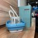 Зручна та компактна міні-пральна машина Folding Washing Machine переносна блакитна 1801235484 фото 4