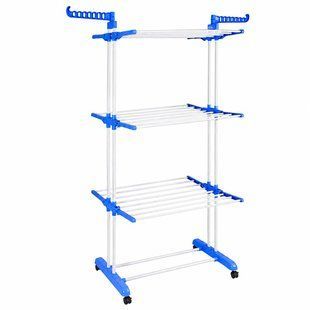 Багатоярусна сушарка для білизни Garment Rack With Wheels 1756374679 фото