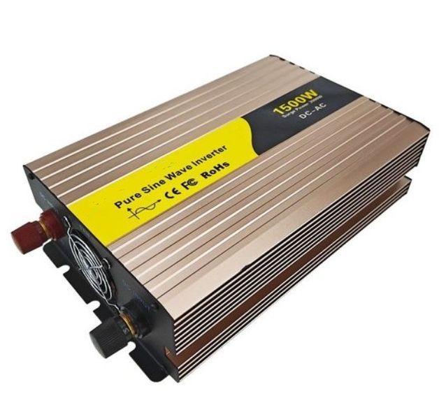 Перетворювач автомобільний інвертор Pure Sine Wave Inverter 12В-220В 1500W з чистою синусоїдою (2104618826) 2104618826 фото