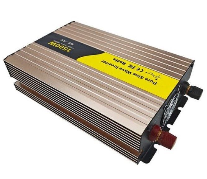 Перетворювач автомобільний інвертор Pure Sine Wave Inverter 12В-220В 1500W з чистою синусоїдою (2104618826) 2104618826 фото