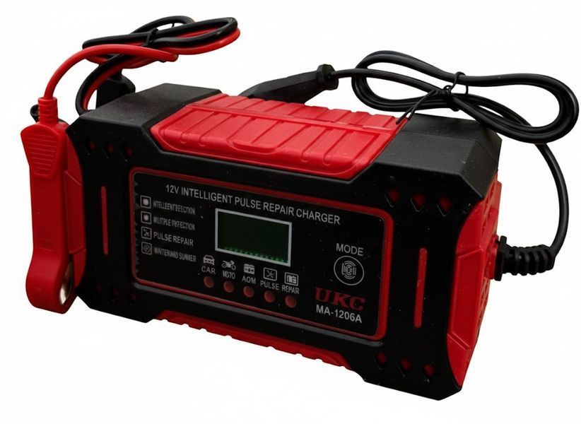 Імпульсний зарядний пристрій для акумуляторів UKC МА-1206А 12V 6А (2104619126) 2104619126 фото