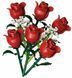 Блочный конструктор Букет красных роз Roses Bouquet (2104619190) 2104619190 фото 1