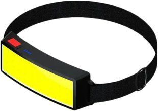 Ліхтарик налобний світлодіодний BL F007 COB + USB CHARGE 1713127633 фото