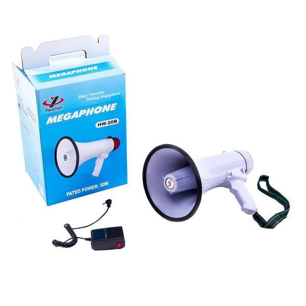 Гучномовець (рупор) Мегафон MEGAFONE HW-20B 1756374733 фото