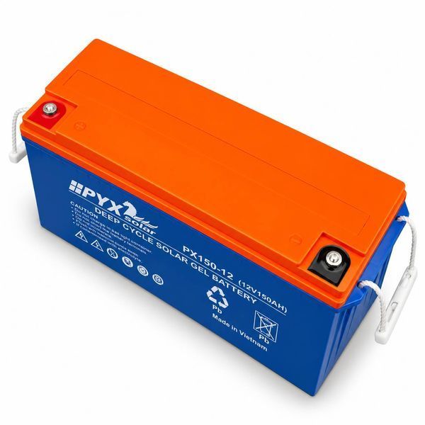 Аккумулятор гелевый PYX Solar PX150-12 12В 150А для инвертора, ИБП и солнечных электростанций, Deep Cycle GEL M1306 фото
