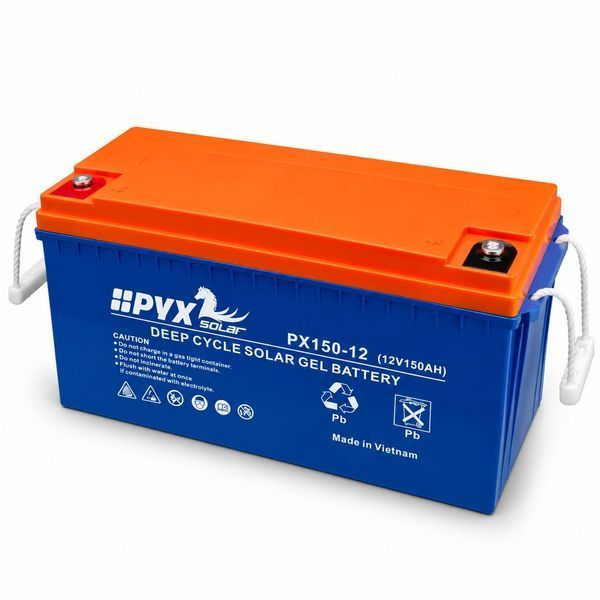 Аккумулятор гелевый PYX Solar PX150-12 12В 150А для инвертора, ИБП и солнечных электростанций, Deep Cycle GEL M1306 фото