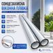 Солнцезащитная зеркальная пленка для окон 90&times;300 см, 2 шт, светоотражающая тонировочная пленка на стекло M1178 фото 2