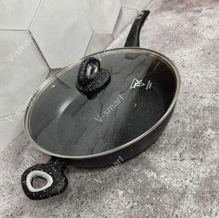 Сковорода Top Kitchen TK096-Black ꬿ32см TK096 фото