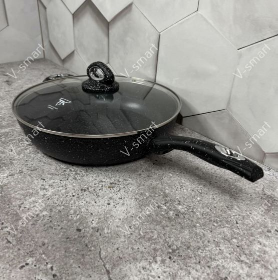 Сковорода Top Kitchen TK096-Black ꬿ32см TK096 фото