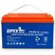 Аккумулятор гелевый свинцово-кислотный PYX Solar PX100-12 12 В 100 А&middot;ч для инвертора, ИБП и солнечных электростанций M1307 фото 1