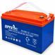 Аккумулятор гелевый свинцово-кислотный PYX Solar PX100-12 12 В 100 А&middot;ч для инвертора, ИБП и солнечных электростанций M1307 фото 5