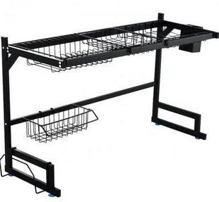 Органайзер для мытья посуды металлический, полка для раковины 65 см, Kitchen Rack (2103354319) 2103354319 фото