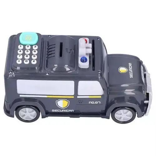 Детская копилка электронная с паролем Машина Money Transporter 1756375622 фото