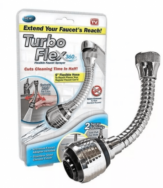 Аератор Turbo Flex 360 для крана 1756374711 фото